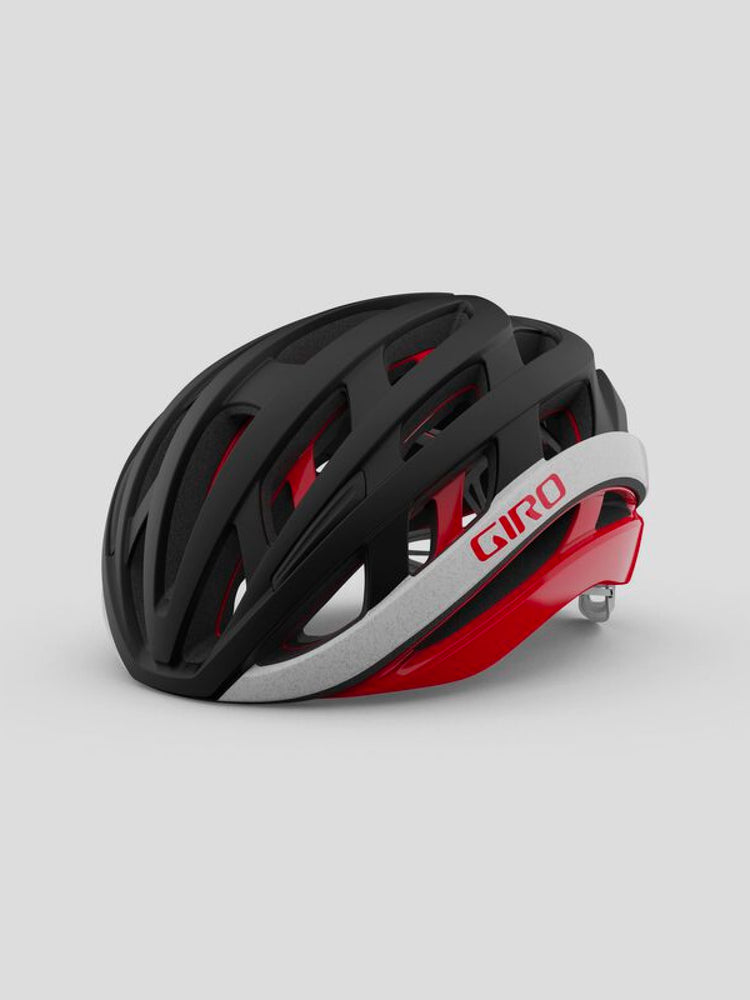 Helios Spherical Helmet - Matte Black/Red