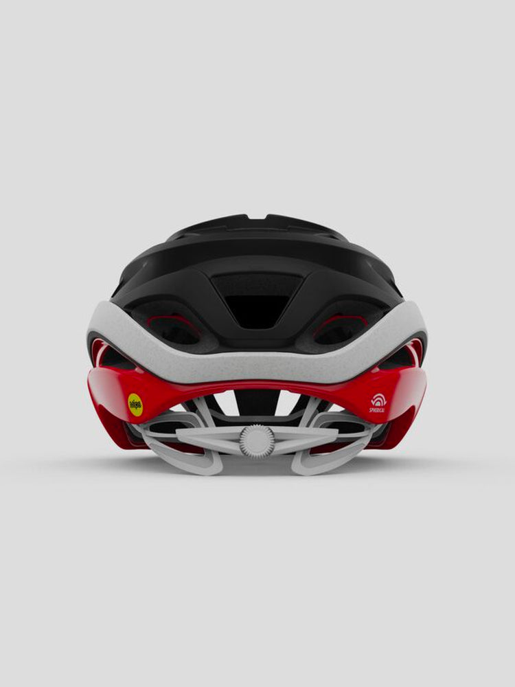 Helios Spherical Helmet - Matte Black/Red