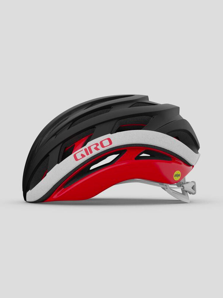 Helios Spherical Helmet - Matte Black/Red