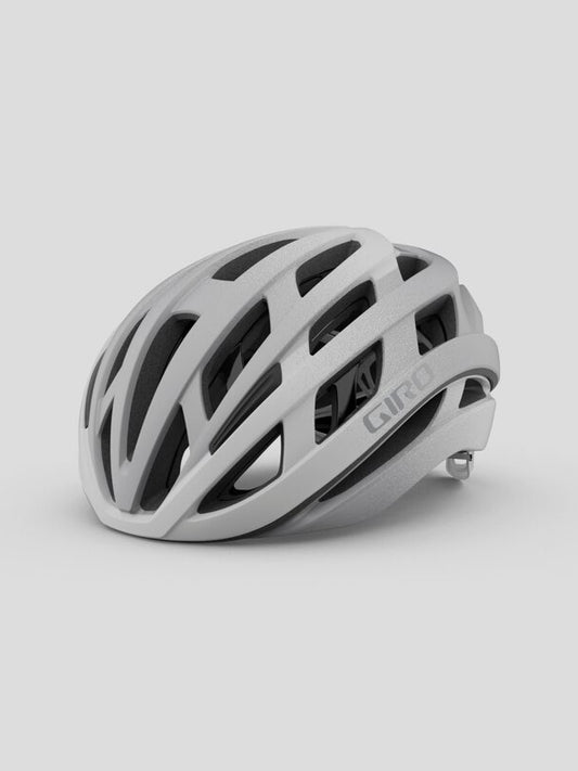 Helios Spherical Helmet - Matte White/Silver Fade