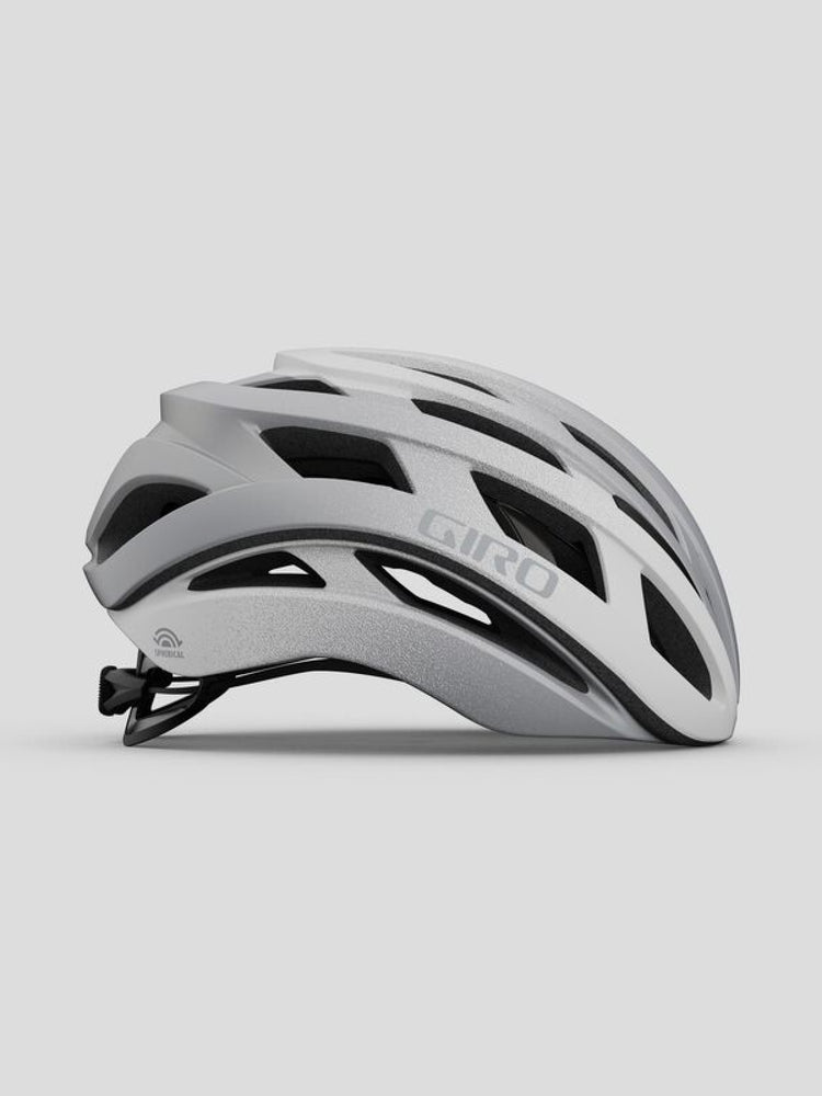 Helios Spherical Helmet - Matte White/Silver Fade