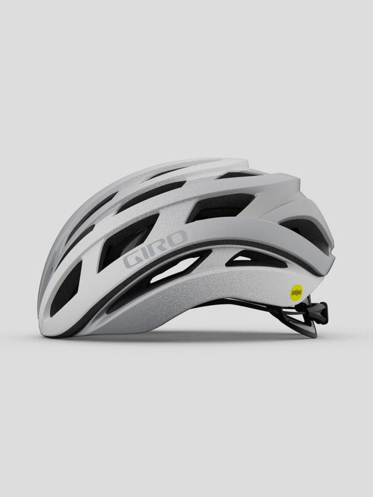 Helios Spherical Helmet - Matte White/Silver Fade