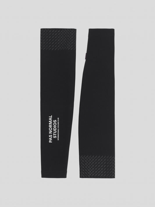 Logo Arm Warmers - Black