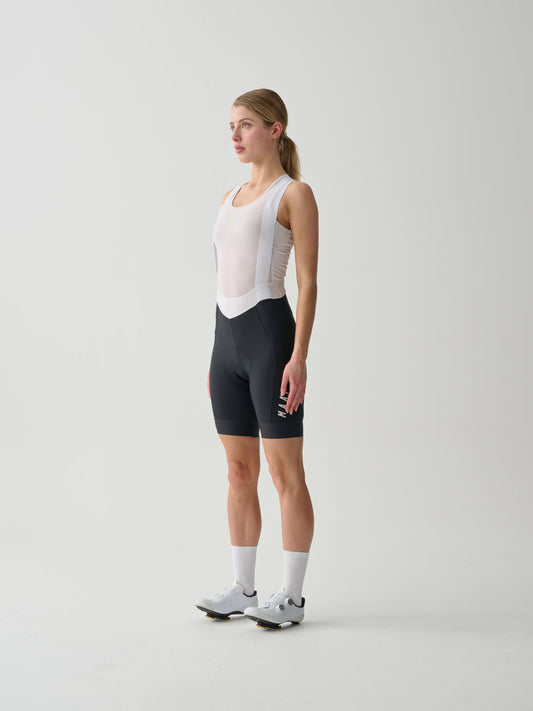 Women's Team Bib Evo - Black/White