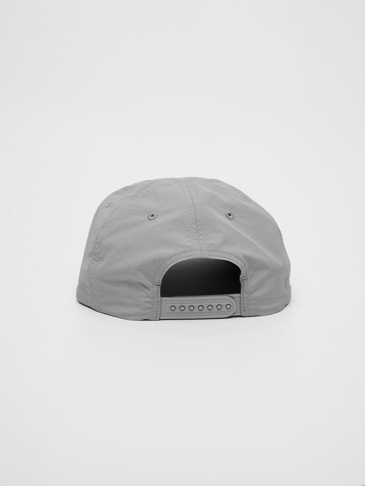 CC Nylon 5 Panel Cap - Grey