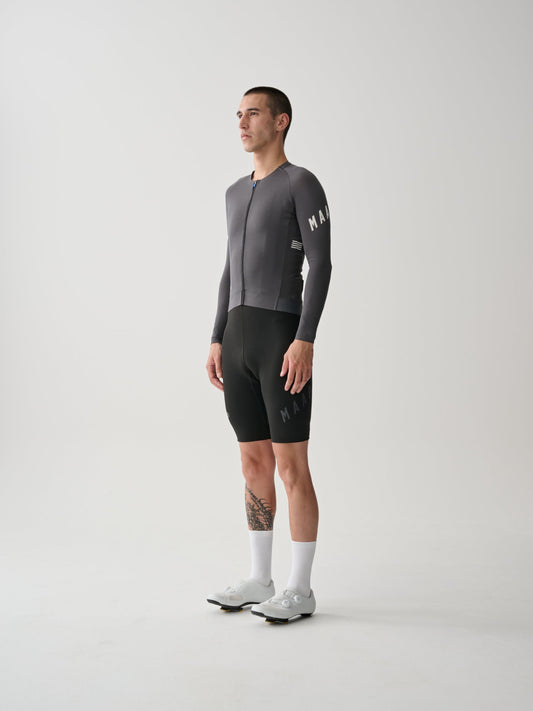 Men's Aeon Bib Short - Black/White