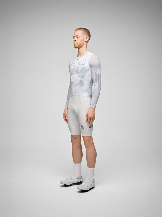 Men's Drome Team Bib Evo Cargo - Ice Gray