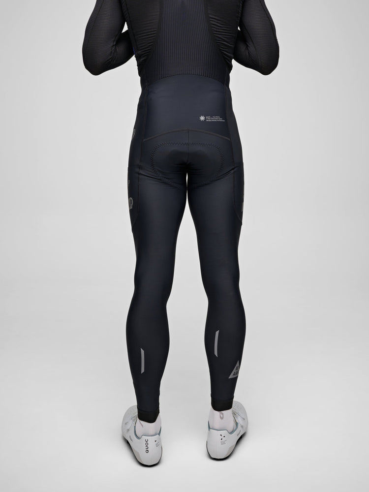 Men's Drome Team Bib Evo Cargo Tights - Black