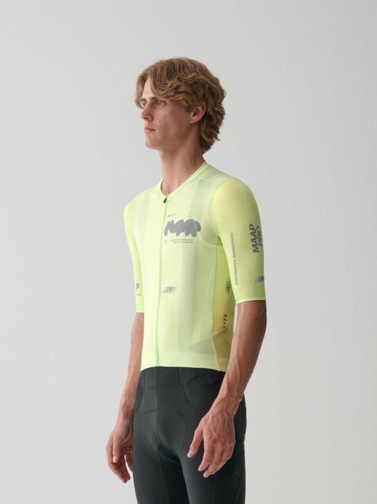 Men's Aerate Pro Air Jersey 3.0 - Shadow Lime