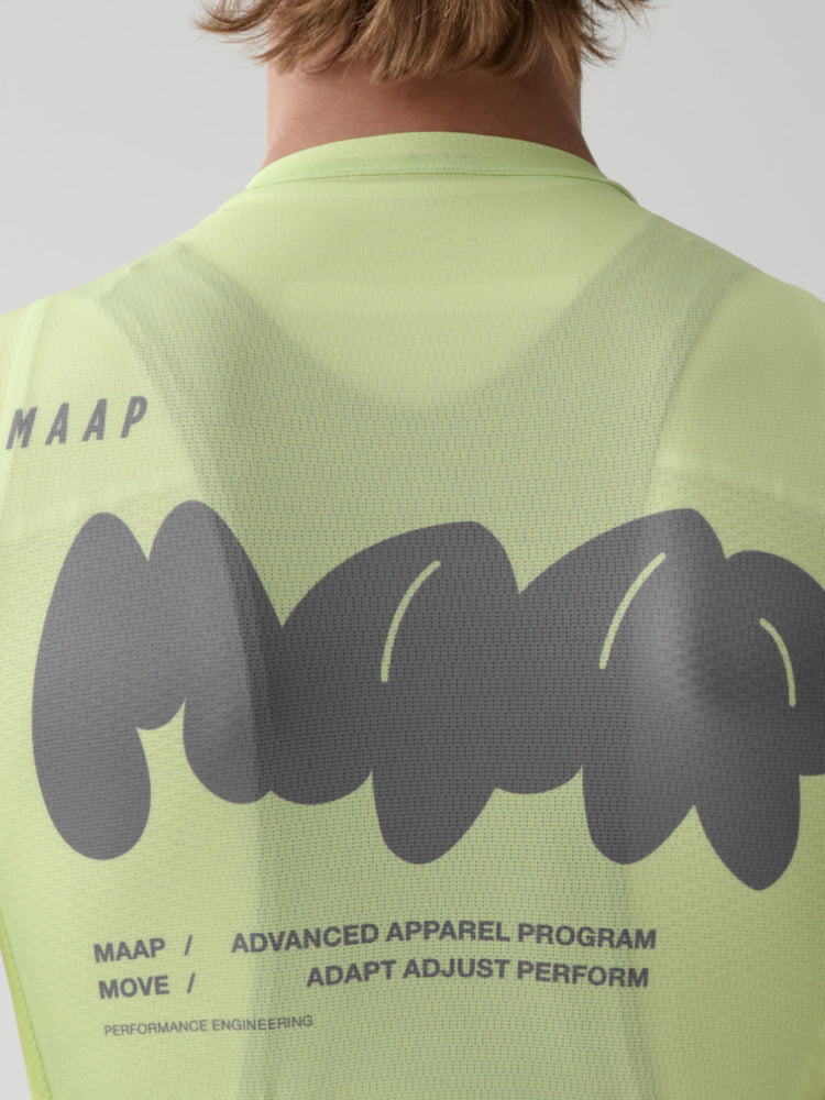 Men's Aerate Pro Air Jersey 3.0 - Shadow Lime