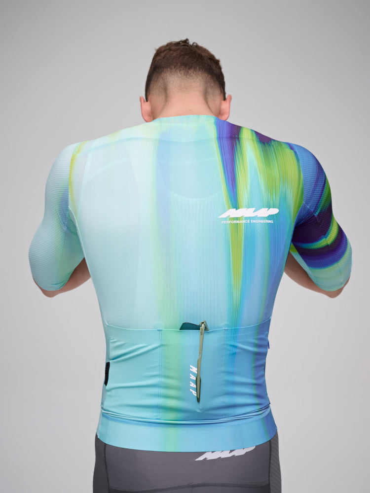 Men's Solar Pro Race Jersey - Green Flash