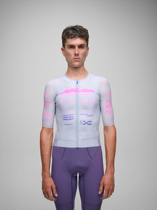 Men's Beta Pro Aero Jersey -Xenon Purple