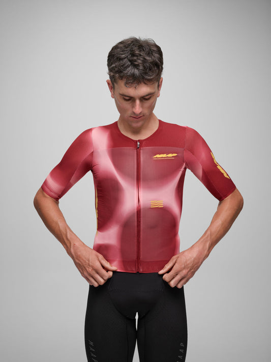 Men's Void Pro Race Jersey - Crimson Dusk
