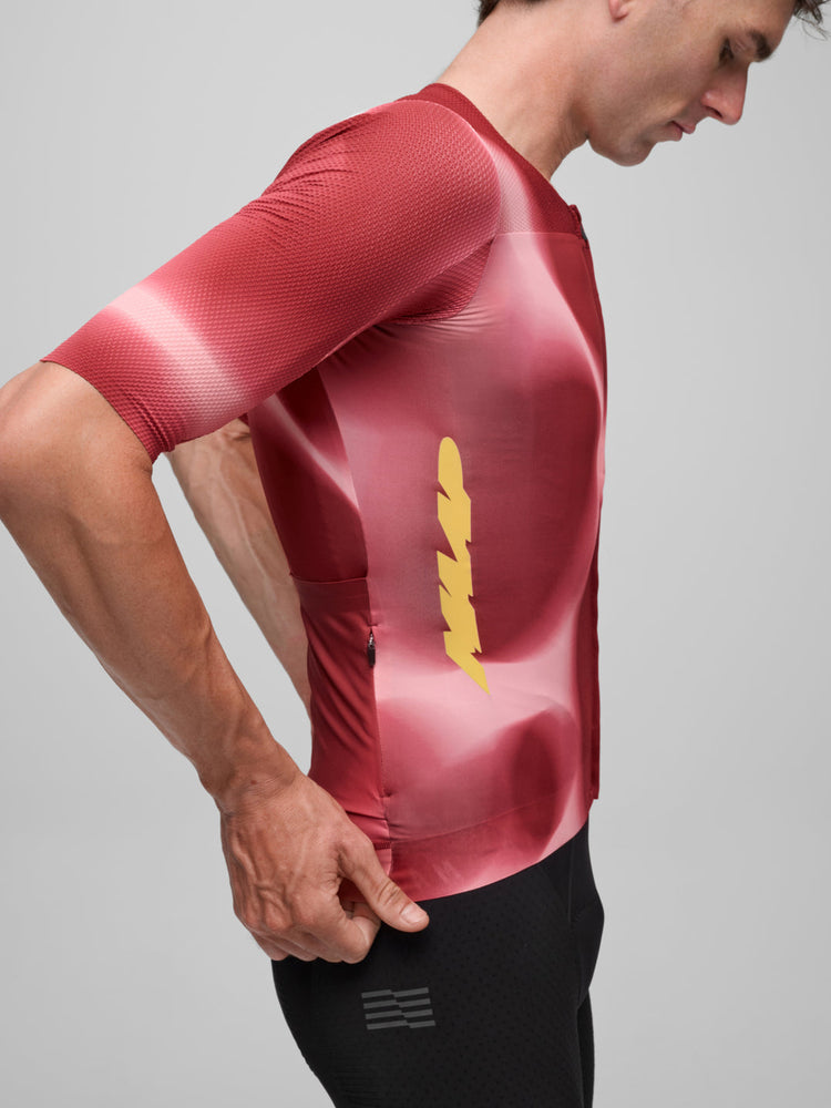Men's Void Pro Race Jersey - Crimson Dusk