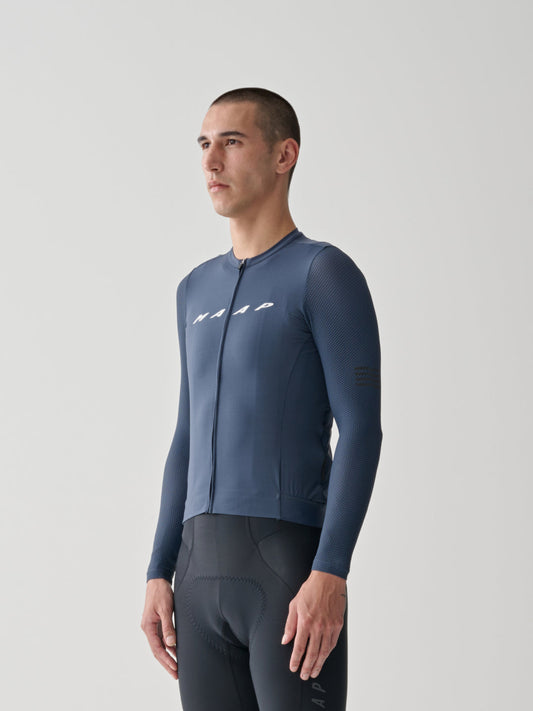 Men's Evade Pro Base LS Jersey 2.0 - Midnight