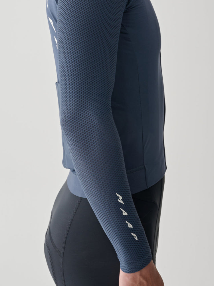 Men's Evade Pro Base LS Jersey 2.0 - Midnight