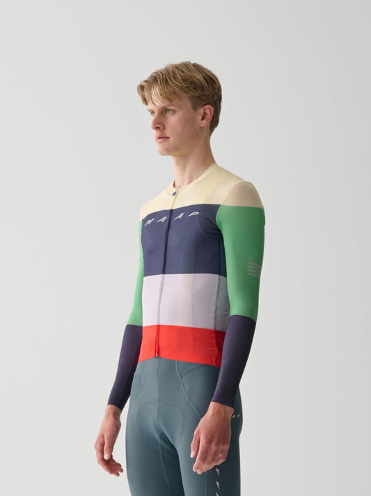 Men's Level Pro Air LS Jersey 2.0 - Navy Mix