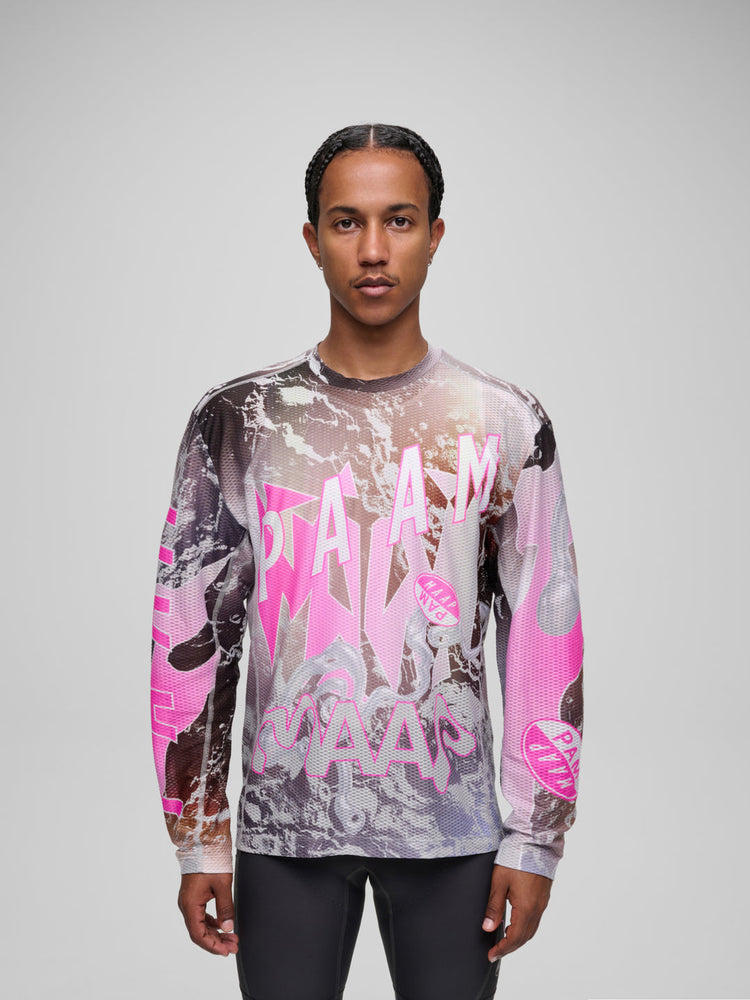 MAAP x P.A.M. Air Mesh LS Tee - Violet Cosmos