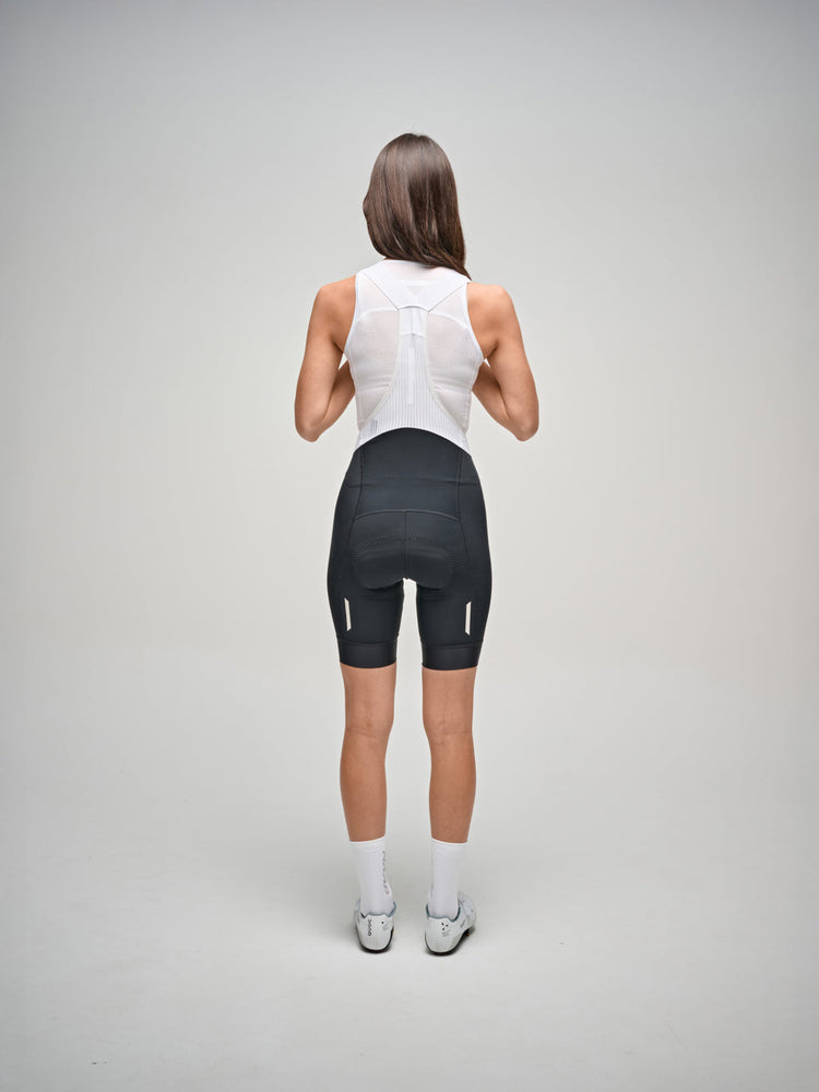 Women's Team Mesh Base Layer - White