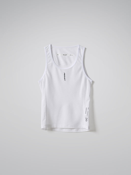 Women's Team Mesh Base Layer - White