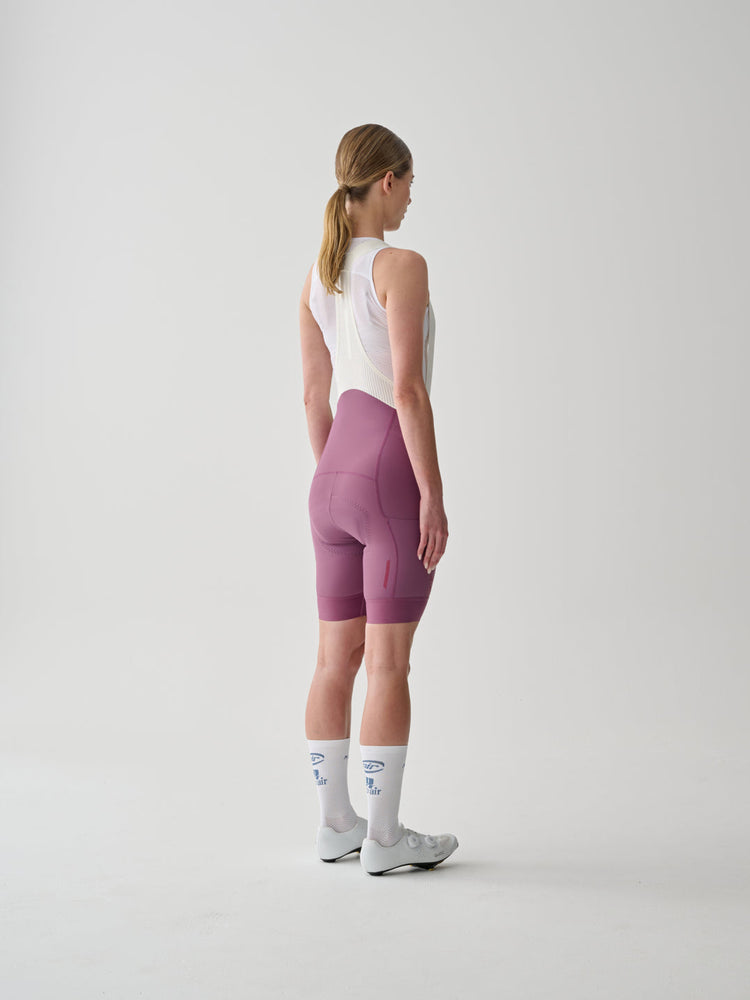 Women's Team Bib Evo Cargo - Dark Mauve
