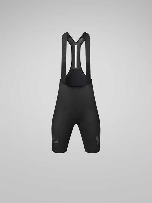 Women's Aeon Bib Short - Black/Black