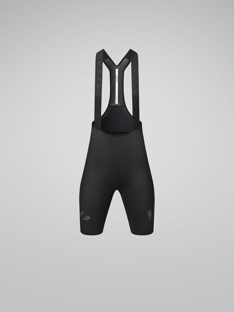 Women's Aeon Bib Short - Black/Black