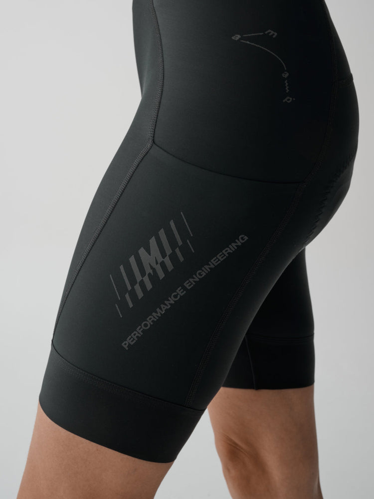 Women's Aerate Team Bib Evo Cargo - Black