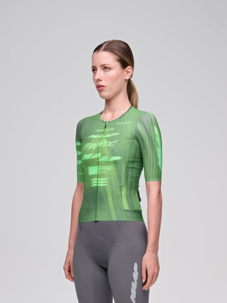 Women's Pro Aero Jersey - Neptune Green