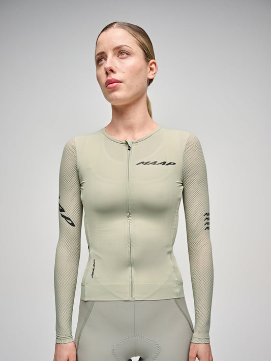 Women's  Emerge LS Jersey - Quicksand