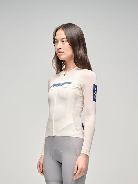 Women's Blaze Pro Air Long Sleeve Jersey 3.0 - Vanilla