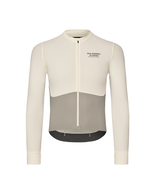 Men's Mechanism Pro LS Jersey - Off White / Light Grey