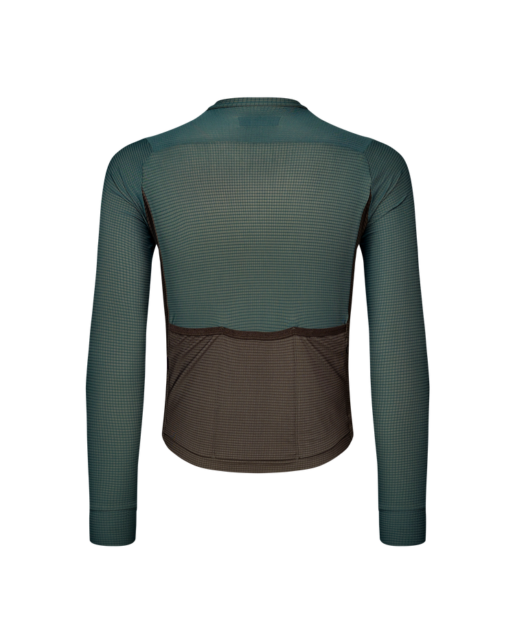 Men's Mechanism Pro LS Jersey - Petroleum / Dark Olive