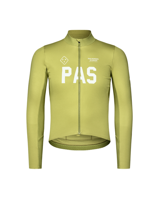 Men's PAS Mechanism Thermal Long Sleeve Jersey 2.0 - Dark Lime