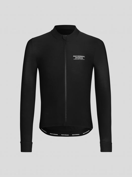 Men's Mechanism Long Sleeve Jersey - Black