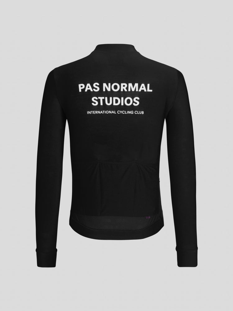 Men's Mechanism Long Sleeve Jersey - Black