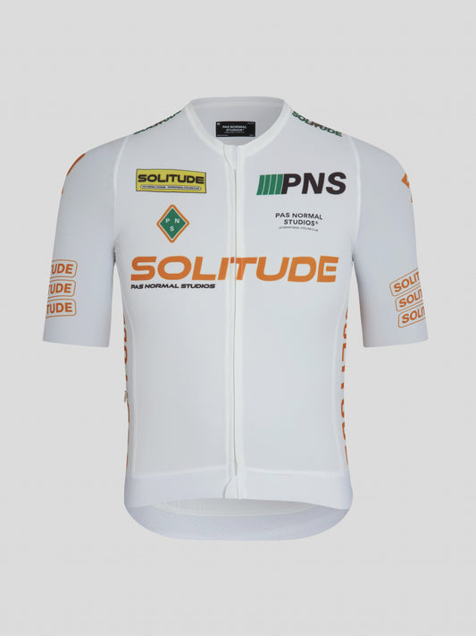 Camiseta Solitude para hombre con logotipo - Blanco
