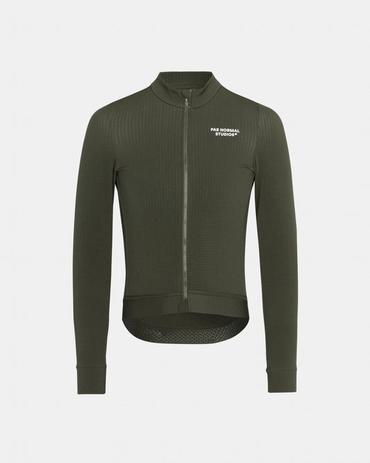 Maillot de manga larga Essential para hombre - Oliva