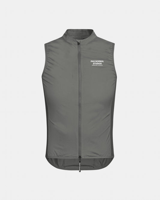 Men's Mechanism Stow Away Gilet - Medium Grey