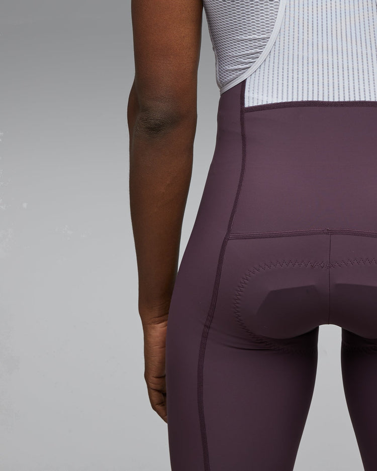 MEN FAST Bib Shorts - Plum