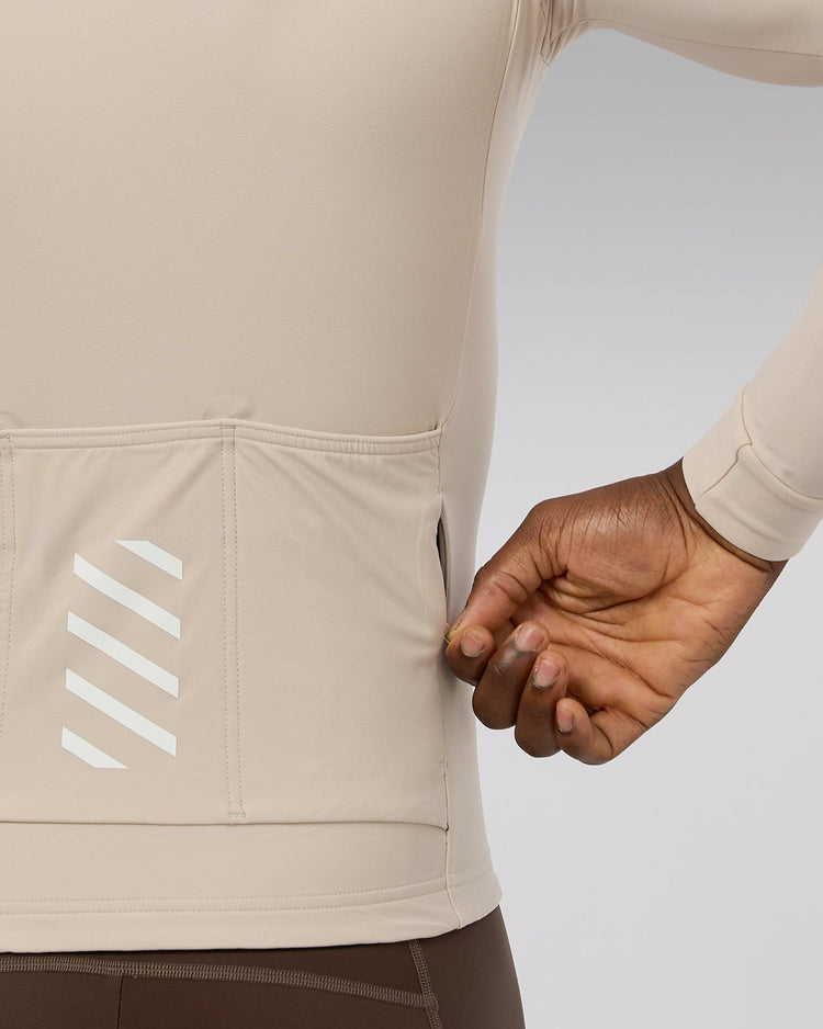 Away Thermal LS Jersey - Off White