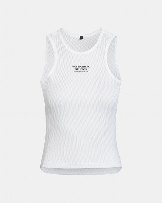 Camiseta interior sin mangas para mujer - blanco