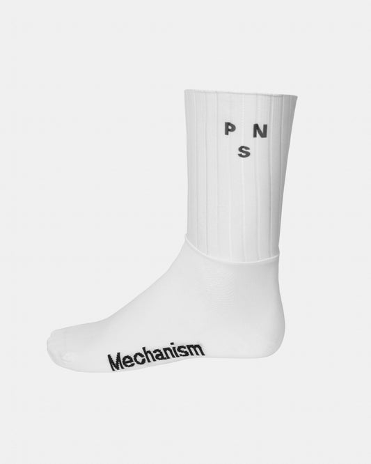 Mechanism aero socks - white