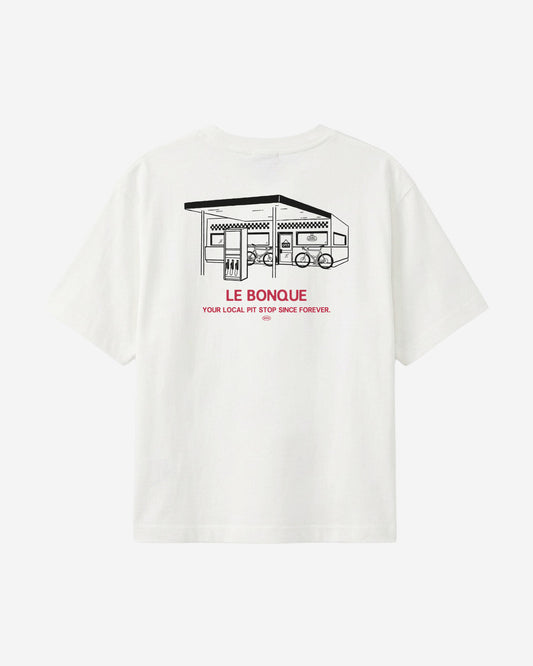 Pit Stop T-shirt - White