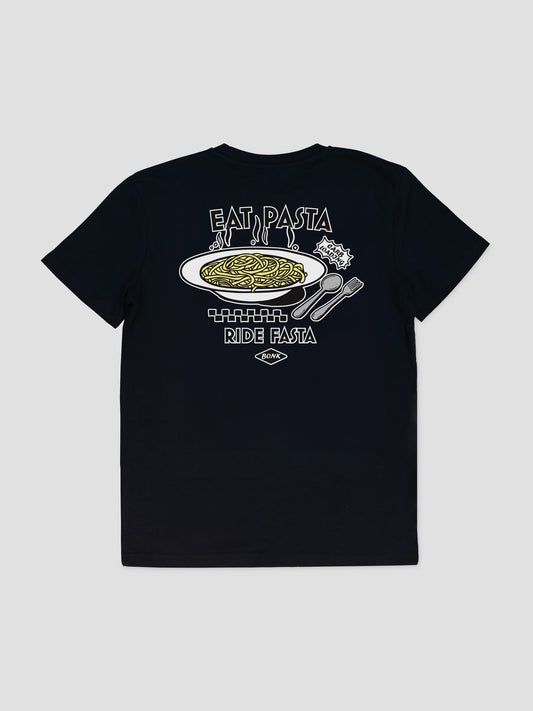 Camiseta Pasta - Negro