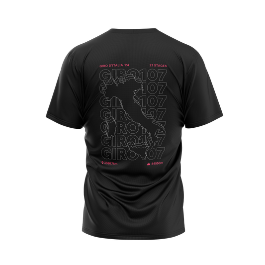 53.11 T-shirt Giro D'Italia - Black