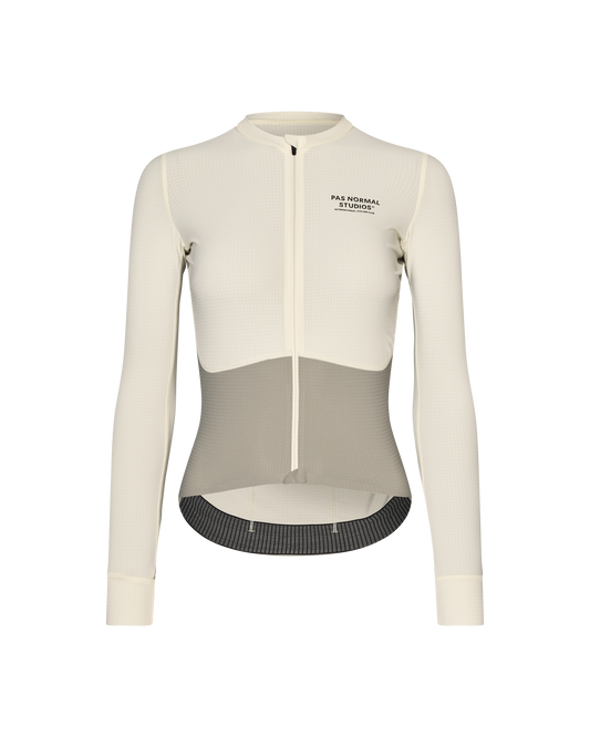 Women's Mechanism Pro LS Jersey - Off White / Light Grey