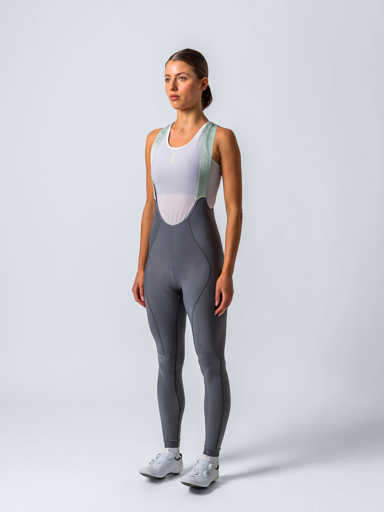 Women's Adapt Team Evo Thermal Bib Tight - Shadow