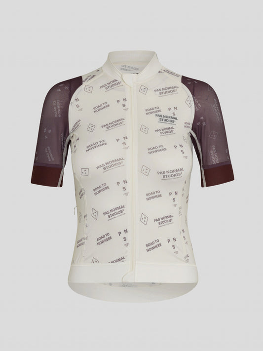 Women's Mechanism Late Drop Jersey - Off White Contrast