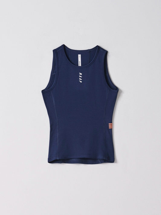 Womens Thermal Base Layer Vest - Navy
